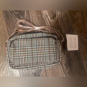 31 one plaid crossbody purse. Never worn.